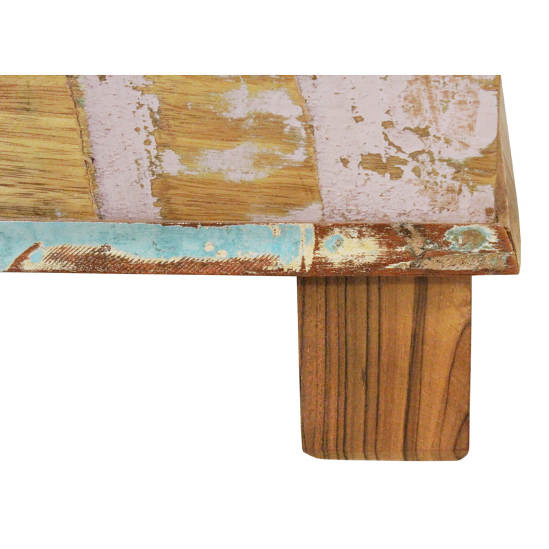 Lottie Solid Wood Top Coffee Table