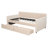 Twin Size Upholstered Daybed With Drawers, Wood Slat Support-482628262