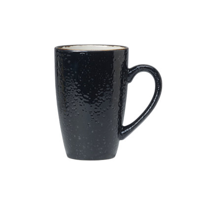 Grande tasse de couleur bleu