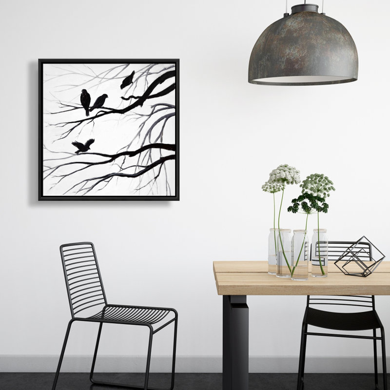"Silhouette d'oiseaux"