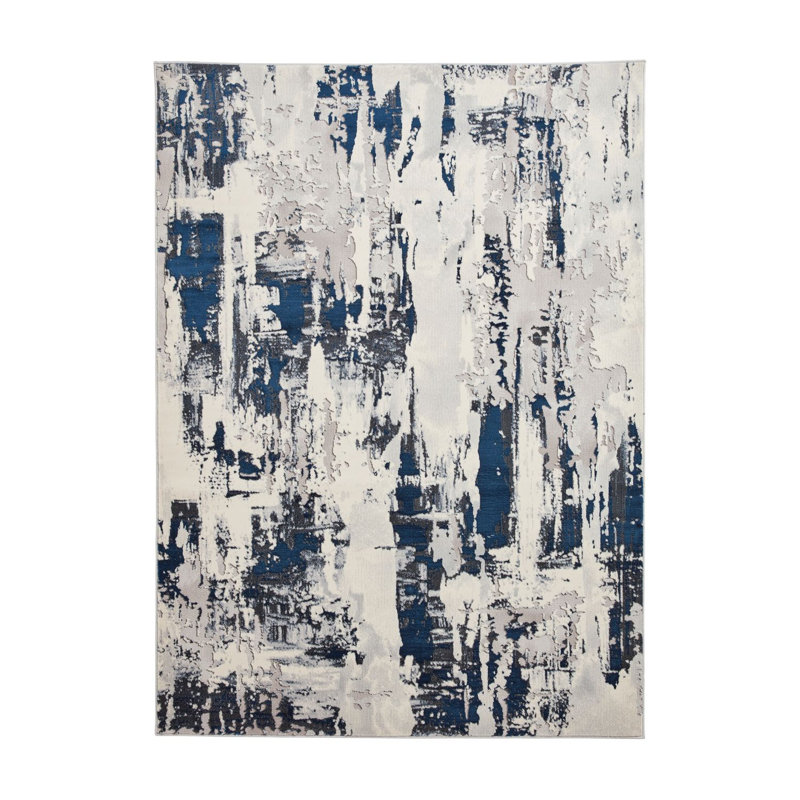 Apollo area rug Machine Woven Rectangle Grey, Rectangle 120 x 170cm