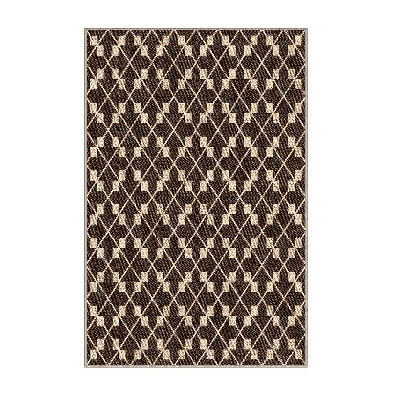 Performance Wool Geometric Indoor Rug, Rectangle 3' x 5'