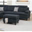 Canapé modulaire en tissu Living-495022809