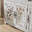 Buffets et buffets de rangement spacieux, armoire moderne en bois aggloméré pour la cuisine