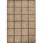 Wool Geometric Area Rug in Beige/Brown
