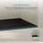 Lenora Rectangular Low Profile Shower Base 72 in. x 36 in. with Hidden Side Drain in Solid Black