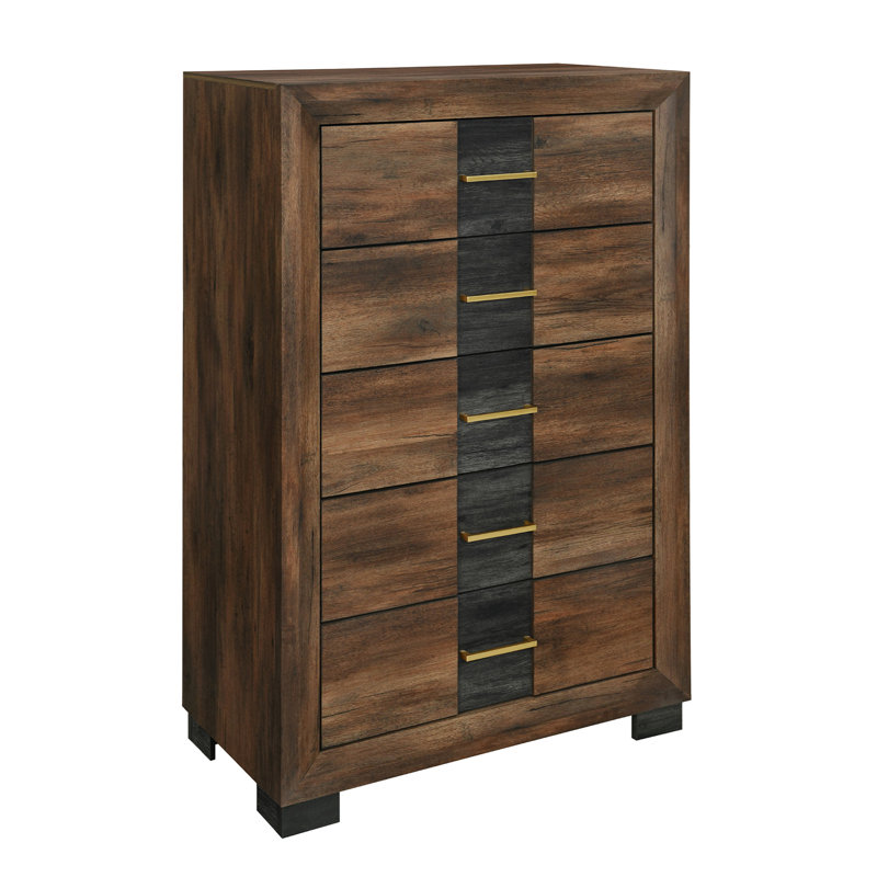 Commode brun foncé