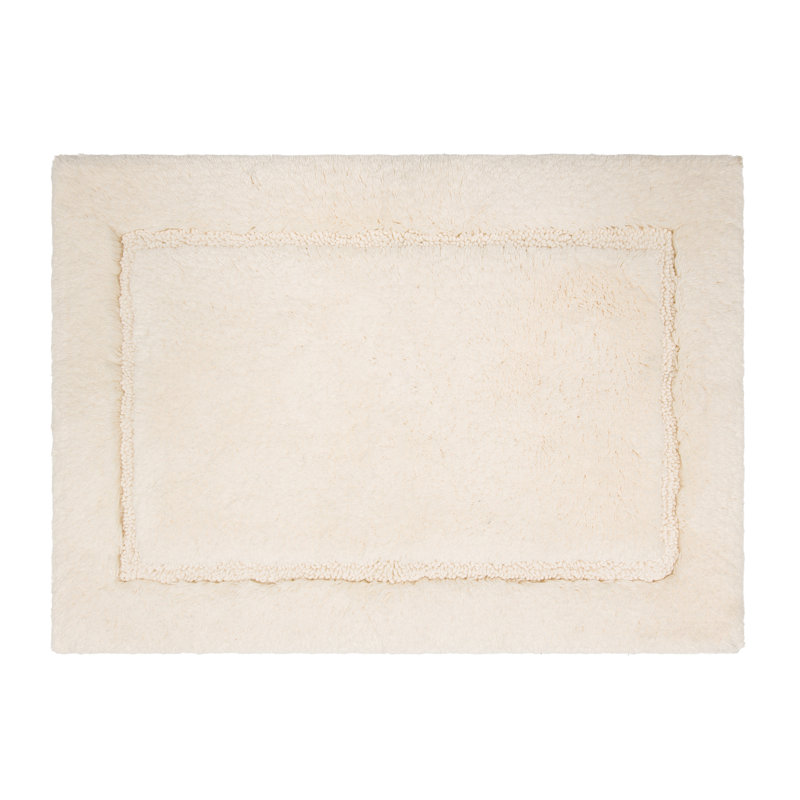 Tapis pour salle de bain Kalb, Parchemin, L 17 po x L 24 po