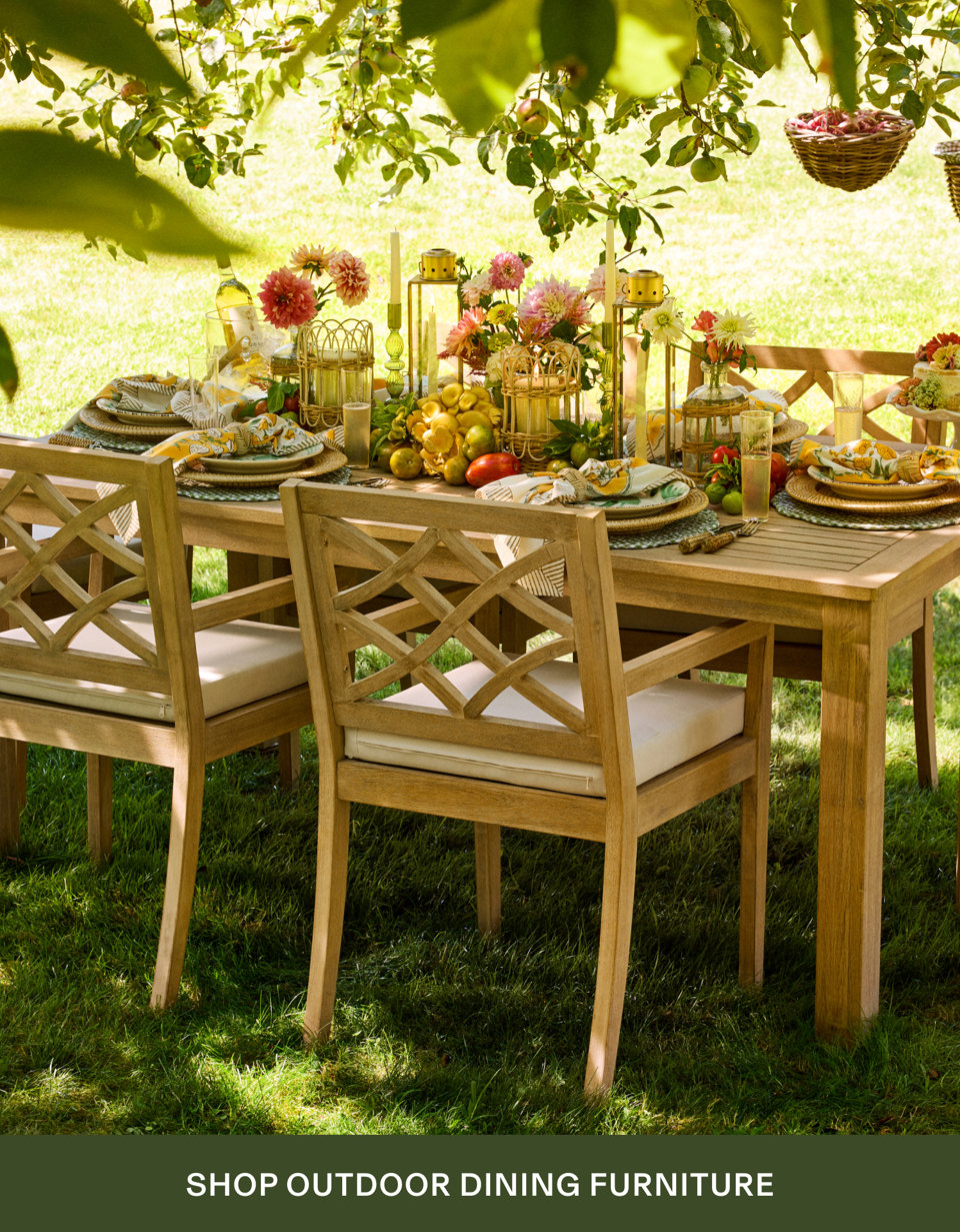 Shop Outdoor Dining Furniture