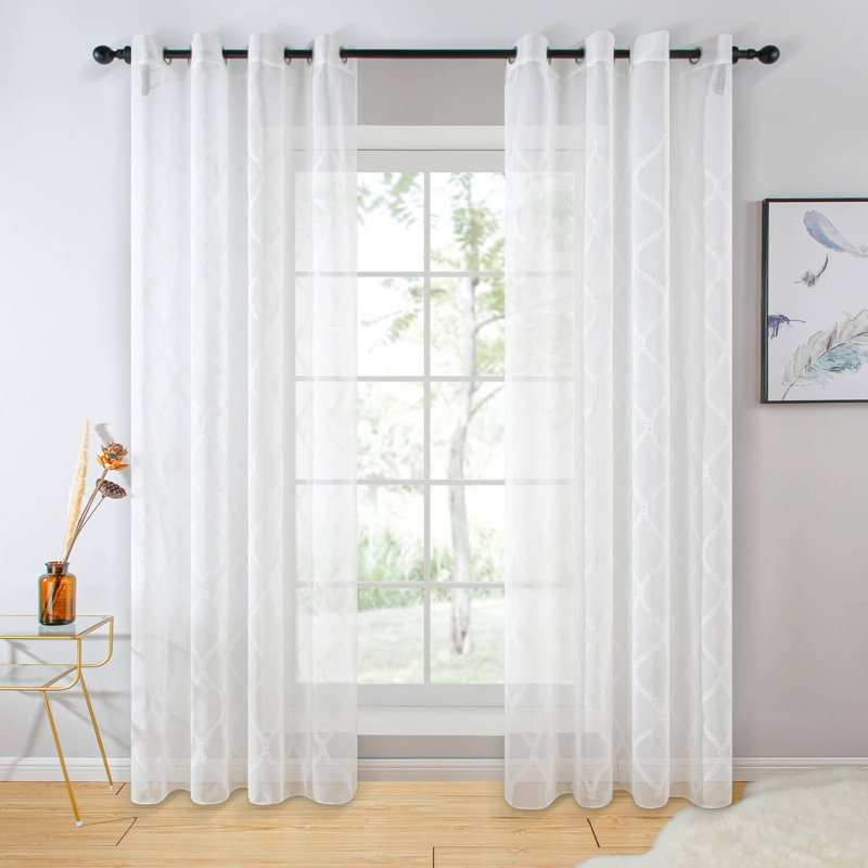 Sheer Curtain Single Panel