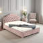 Lit plateforme tapissier avec rangement Ashleigh-248922651