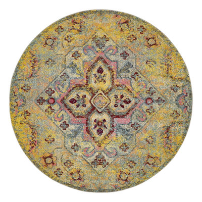 Jahanna Washable Abstract Indoor Rug
