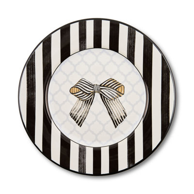 Bowtastic Dinner Plate