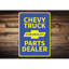 Plaque en aluminium Chevy Truck-58562331