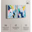 Art mural bleu sur toile Blush Boho-115198528-115198531