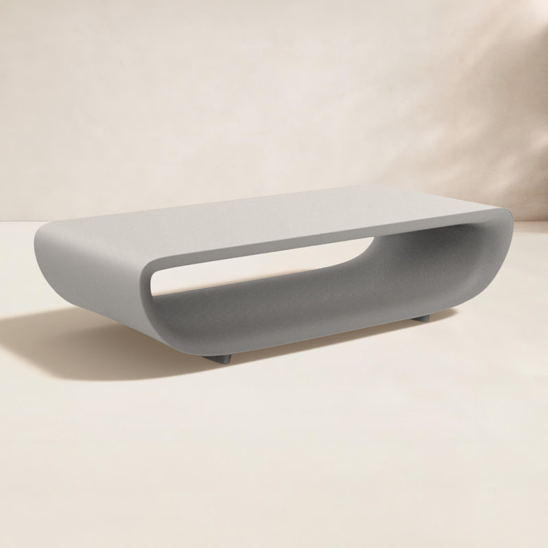 Bum Bum Plastic Coffee Table, Taupe