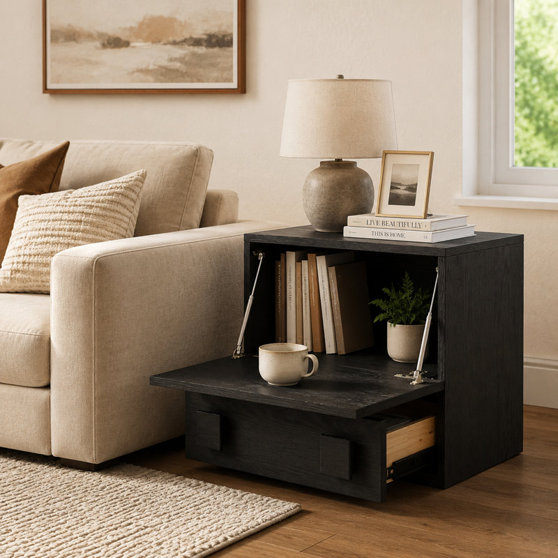 Armoire multi-combinaison de 22,8 po (une pièce), Noir