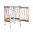 17.22" Outdoor Side Table With Bohemian Essence, Woven Rope Tabletop And Powder-coated Frame For Poolside Decor Designed Areas Steel Ornaments