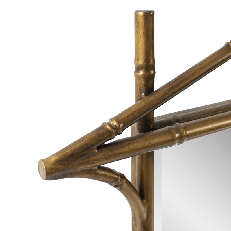 Doane Moreau Metal Bamboo Styled Mirror