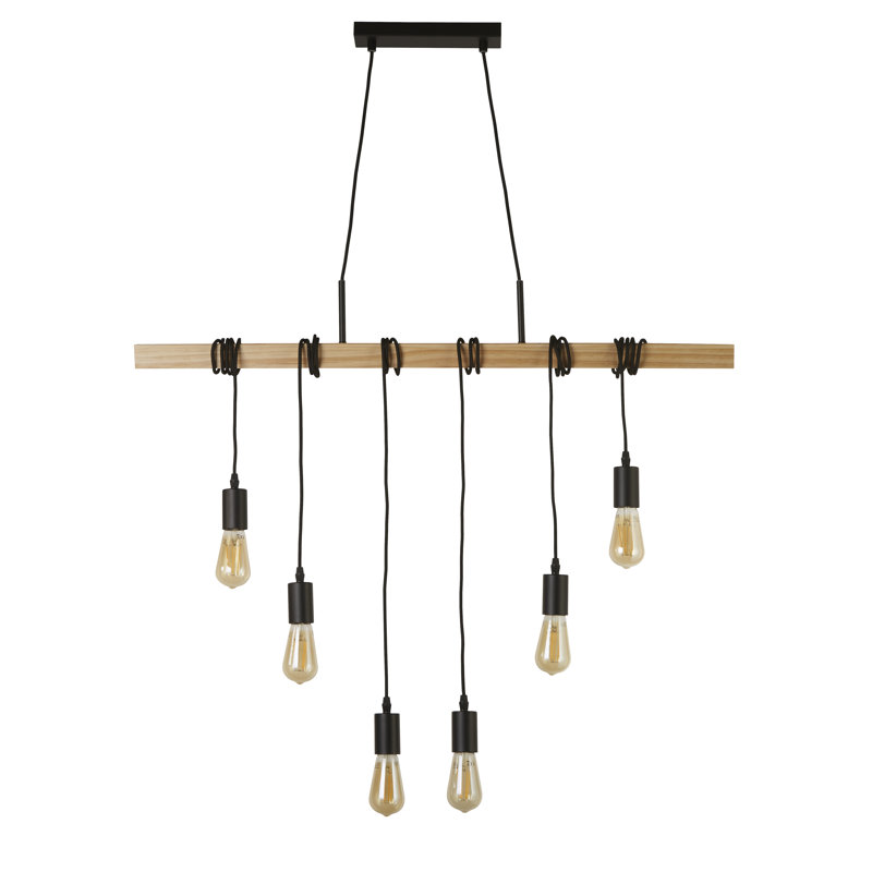 Tibbitts 6-Light Kitchen Island Chandelier