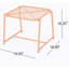 TABLE D'APPOINT H 15,5 po ELBA
