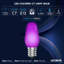0,5 W, ampoule DEL C7 à intensité variable, culot E12-86128111