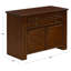 Commode 2 tiroirs Caroline