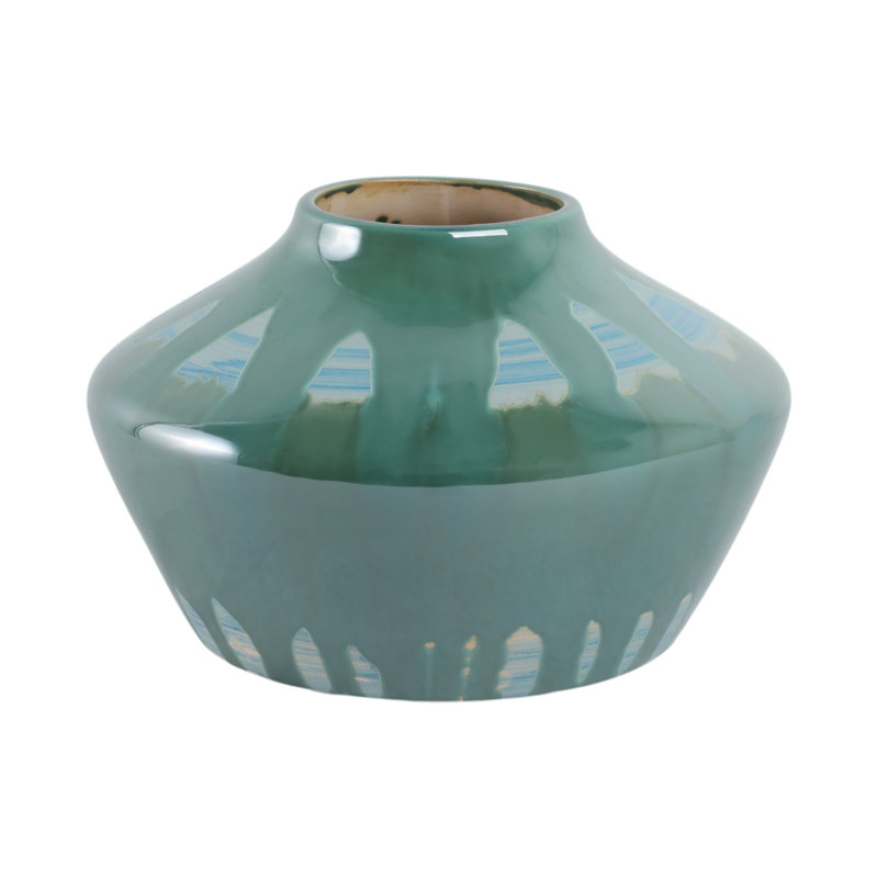 Vase en céramique Keiser, H 7 po x l 11 po x P 11 po