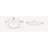 CeraStyle By Nameeks 21.06'' Glossy White Ceramic Rectangular Bathroom Sink with Overflow-17648742