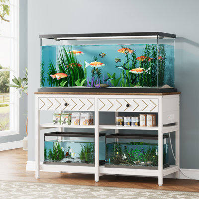 40-50 Gallon Aquarium Stand with Charging Station