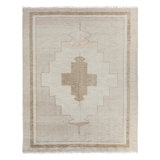 Jaipur Living Astine SEV01 Handknotted Medallion Beige and Tan Area Rug (8'x10')
