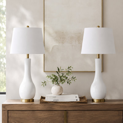 Ensemble de lampes de table 28,5 "avec USB Leithgo
