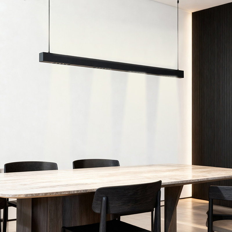 47" Dimmable Up & Down LED Linear Pendant Light