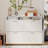 Space-saving White Mdf Shoe Cabinet Modern Rustic Design Entryway