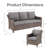 Tya 3 - Pieces Wicker/Rattan Sofa Seating Group With Cushions-580499629