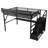 Space-saving Metal Loft Beds, Queen Size With Storage And Desk For Home