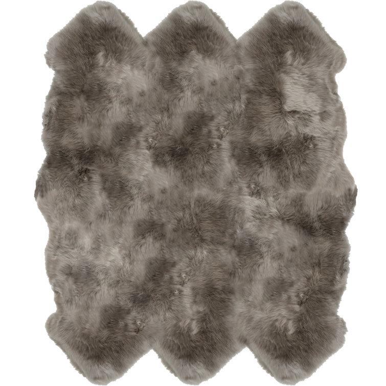 Chanden Hand Tufted Sheepskin Indoor Rug