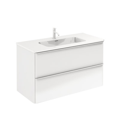 Ballston 41'' Single Bathroom Vanity with Solid + Manufactured Wood Top
