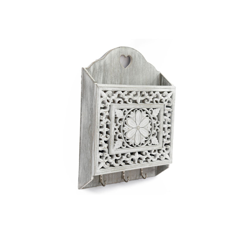 Classic Wall Organizer with Key Hooks