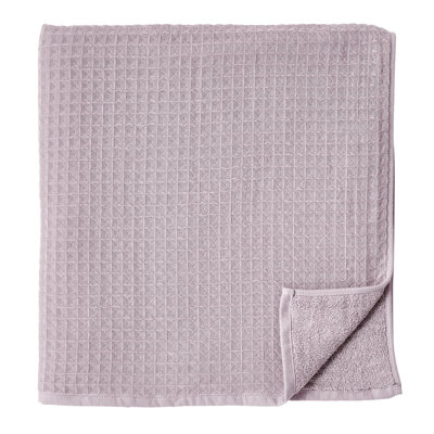 Waffle Twist Cotton Bath Towel