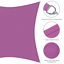 Toile d'ombrage carrée 10 pi Yescom-113438176-57092841