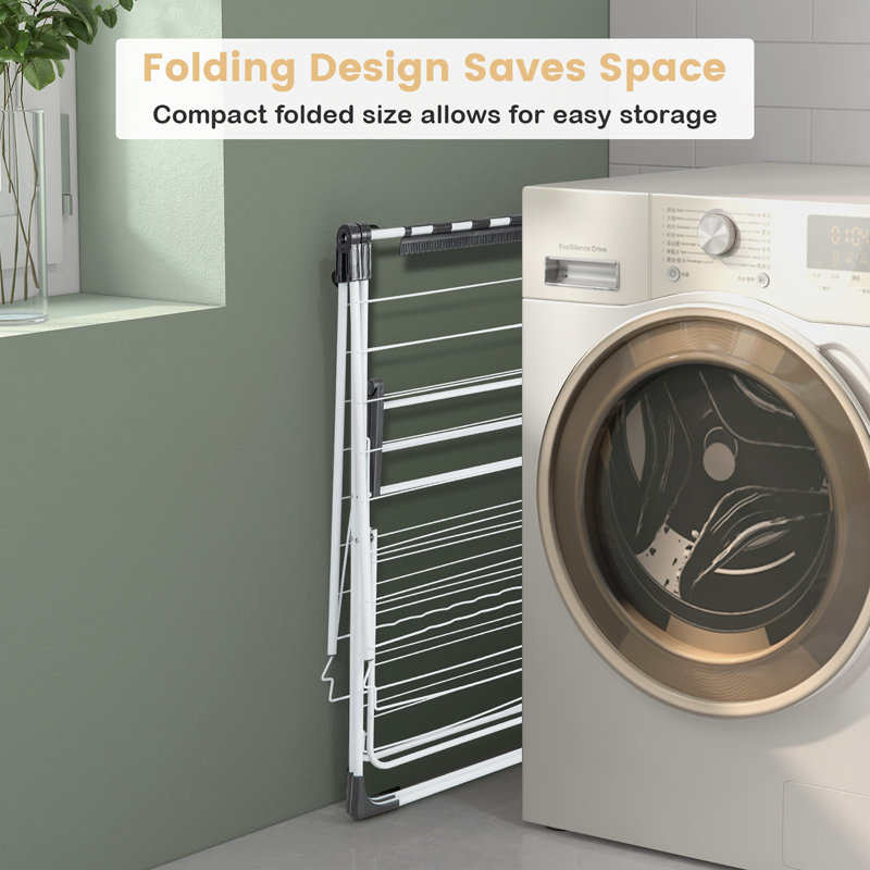 Séchoir à linge pliable Rebrilliant