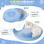 Chat d'intérieur en peluche à motif de beignets en forme de tunnel, bleu, grand-1869488129-1869491904