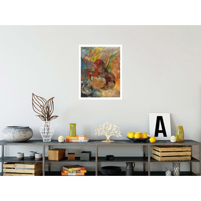 Pegasus and Hydra by Odilon Redon - Giclee Print