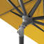 11 Foot Grey Patio Umbrella With Aluminum Ribs Crank Lift In Spa Sunbrella-1333245256