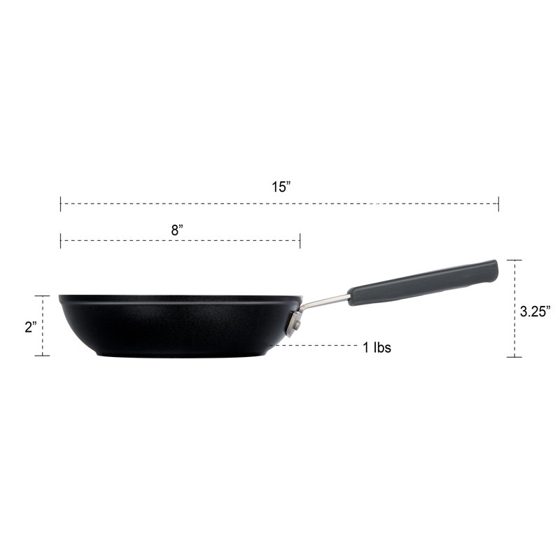 Aluminum Non-Stick Frying Pan, 20.3 cm