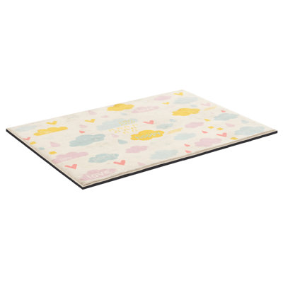 Rug Pad 8 x 5 ft, Non-slip Carpet Area Pad, Rug Mat Padding with Dual Surface Felt Cushion & Rubber Gripper, Hardwood Floor Protection for All Floors, Finishes, Keeps Carpets in Place