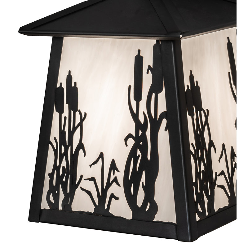 Rustic Lodge Solid Brass Armed Sconce