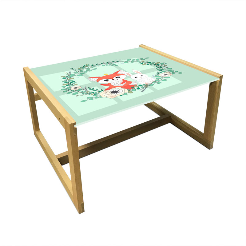 Heinrihs Sled Coffee Table, 40cm H x 74cm W x 62cm D