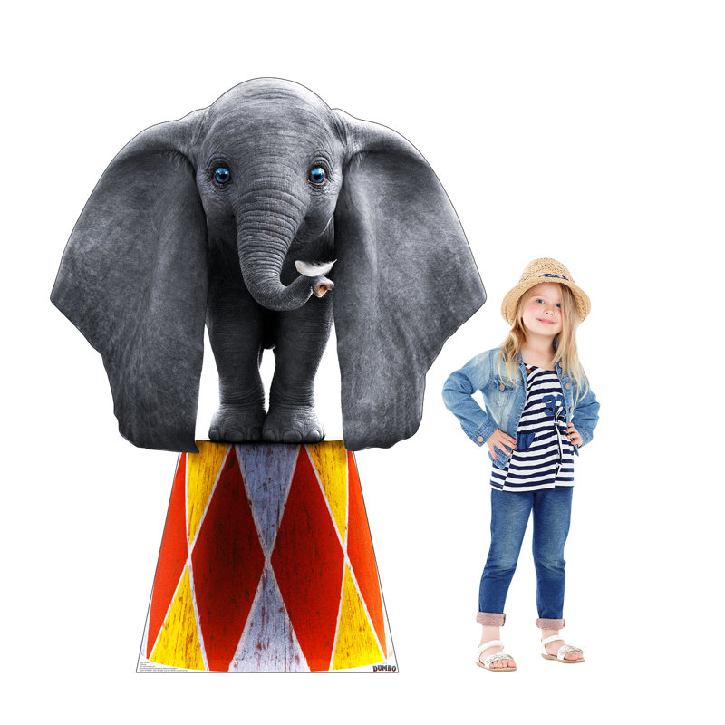 Dumbo Live Action 61" x 45" Cardboard Cutout Standee
